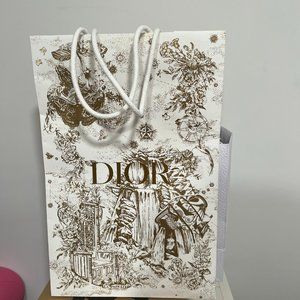Dior shopping bag